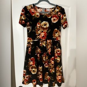 Floral Lularoe Dress, size M